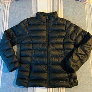 Eddie Bauer Women's CirrusLite Down Puffer Jacket Black Size M (Like New!)